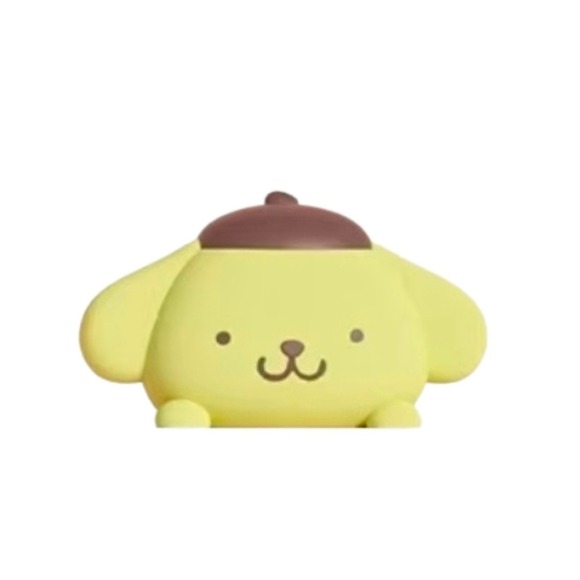 Other - Pompompurin Peeker Buddy for Dashboard Monitor TV Shelf etc. NEW Sitter Figurine
